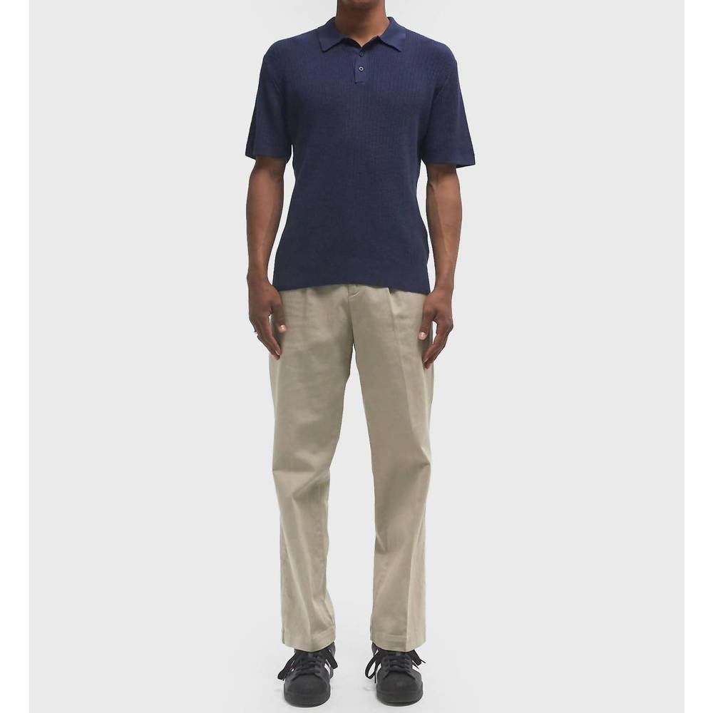 NEW EDMMOND STUDIOS sunset polo in navy